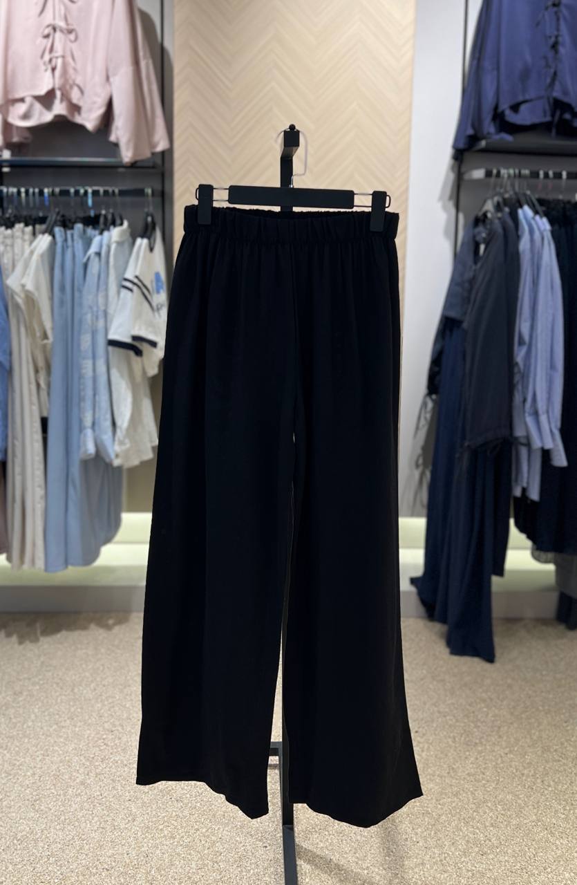 شلوار نیم بگ لینن کد 011414