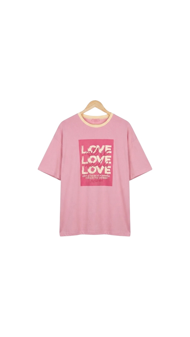 تیشرت LOVE کد 020150