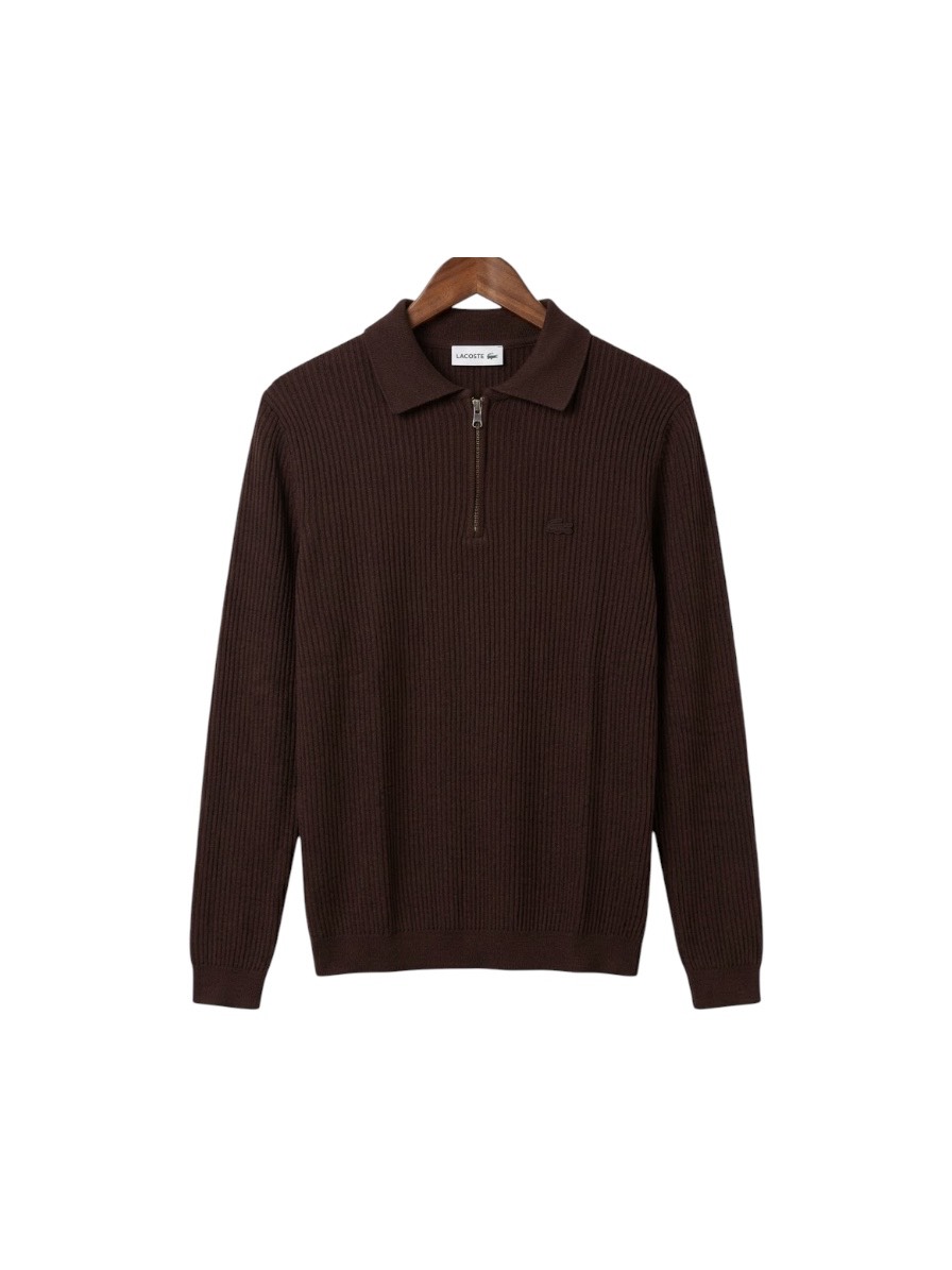 بافت نیم زیپ LACOSTE کد 020293
